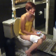This is a compilation of many scenes featuring girls sitting on toilets while both peeing or pooping, and a person with a camera breaks into the bathrooms. About 3 minutes.